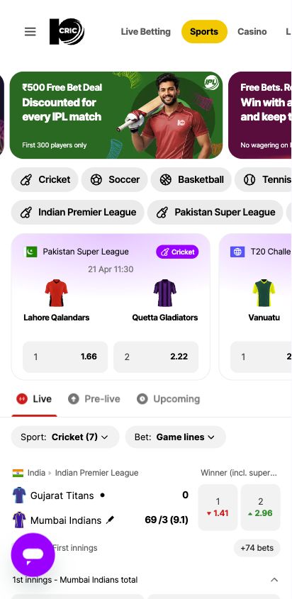 10cric app